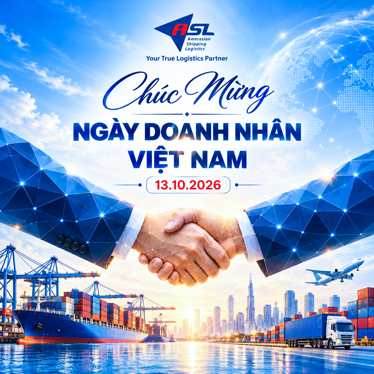 CHÚC MỪNG 22 NĂM NGÀY DOANH NHÂN VIỆT NAM (13/10/2004 - 13/10/2026)